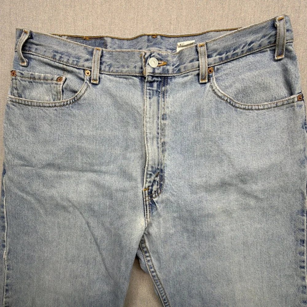 Vintage Levi's 505 Jeans 38x32 (Fits 37x30) Blue Denim 90s Distressed